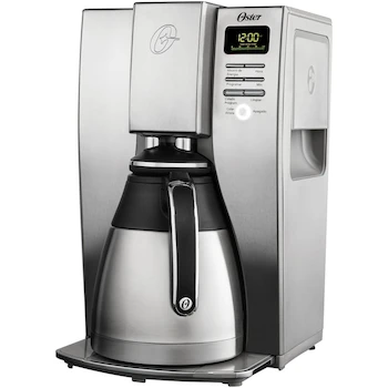 Imagen de referencia para Oster Cafetera Programable Gourmet Collection BVSTDCAS20-013 Acero Inoxidable 1.5 Litros con Jarra Térmica