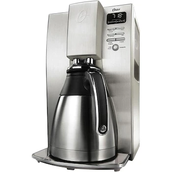 Imagen 4 de Oster Cafetera Programable Gourmet Collection BVSTDCAS20-013 Acero Inoxidable 1.5 Litros con Jarra Térmica