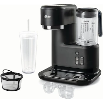 Imagen 3 de Oster BVSTDC03B Cafetera para Espresso y Frappé con Licuadora 3 en 1 Negra