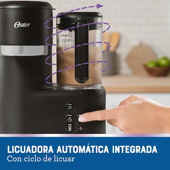 Imagen 5 de Oster BVSTDC03B Cafetera para Espresso y Frappé con Licuadora 3 en 1 Negra