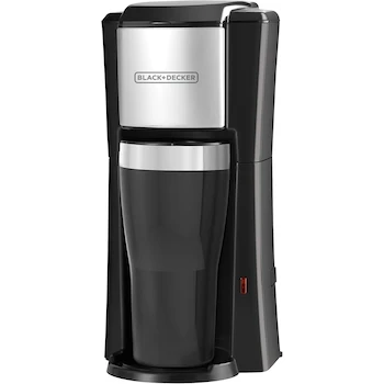 Imagen de referencia para Black+Decker CM618 Cafetera Individual con Termo Portátil de Acero Inoxidable 16 oz, Filtro Permanente y Apagado Automático