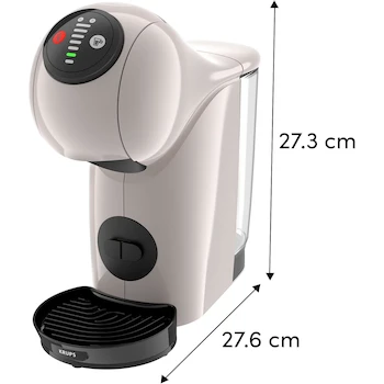 Imagen 3 de Krups Genio S Taupé Cafetera Multibebidas de Cápsulas Nescafé Dolce Gusto KP240AX0