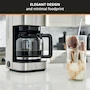 Miniatura de KRUPS Simply Brew Family KM203D50 Cafetera de Goteo 10 Tazas Acero Inoxidable con Filtro Permanente y Cuchara Dosificadora 900W