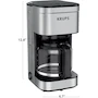 Miniatura de KRUPS Simply Brew Family KM203D50 Cafetera de Goteo 10 Tazas Acero Inoxidable con Filtro Permanente y Cuchara Dosificadora 900W