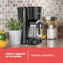 Miniatura de Black+Decker CM0701B Cafetera Eléctrica de Goteo 5 Tazas con Filtro Permanente Negra