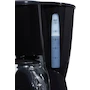 Miniatura de Hamilton Beach Cafetera Programable de 12 Tazas con Jarra de Vidrio, Negro y Plateado, Modelo 49465R