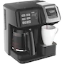 Miniatura de Hamilton Beach FlexBrew Trio Cafetera 2 en 1 con Jarra y Vaso Individual, 12 Tazas, Color Negra, Modelo 49976