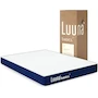 Miniatura de Luuna Basic 1 Colchón Matrimonial 135x190 cm Espuma Alta Densidad 16 cm Firmeza Media Blanco