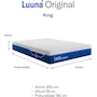 Miniatura de Luuna Original Suave Colchón King Size Memory Foam 29 cm