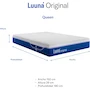 Miniatura de Luuna Colchón Queen Size Original Suave Memory Foam con 6 Tecnologías Hecho en México