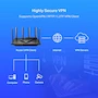 Miniatura de TP-Link Archer AX73 Router WiFi 6 AX5400 Doble Banda Gigabit Negro
