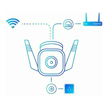 Imagen 4 de TP-Link Tapo TC65 Cámara de Seguridad Wi-Fi para Exteriores 3MP