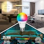 Miniatura de Foco Inteligente WiFi Multicolor con Luz Blanca Ajustable Meross, RGB más Rango de Temperatura de Color 2700K a 6500K, 800 Lumens en Modo Blanco, 10W, Dimmeable desde Aplicación
