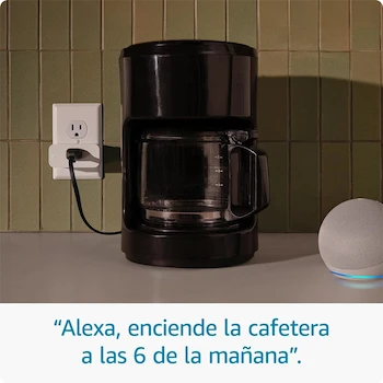 Imagen 4 de Amazon Smart Plug Enchufe Inteligente WiFi Blanco Modelo C2YY37 Funciona con Alexa