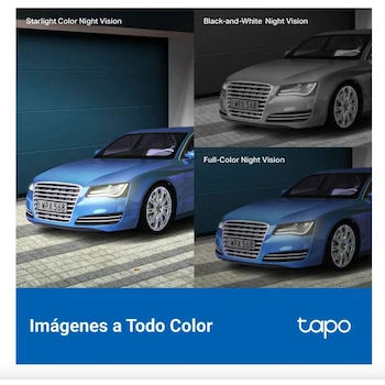 Imagen 4 de Tapo TC42 Cámara de Seguridad Wi-Fi para Exteriores 2K QHD