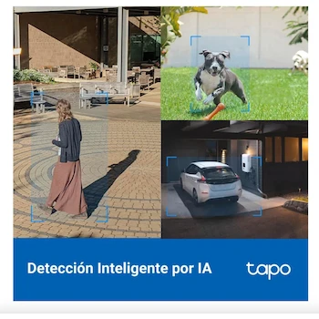 Imagen 5 de Tapo TC42 Cámara de Seguridad Wi-Fi para Exteriores 2K QHD