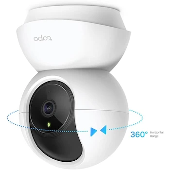 Imagen 2 de Tapo TC71 TP-Link Cámara de Seguridad Wi-Fi para Interiores 3MP Domo 360° Blanco