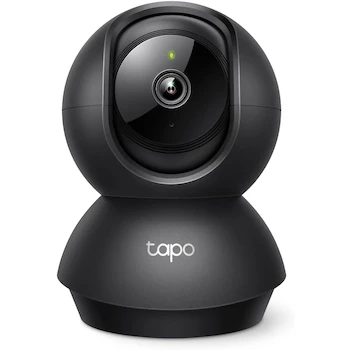 Imagen alusiva al producto TP-Link Tapo C211 Cámara de Seguridad Interior 2K Pan/Tilt para Monitoreo de Bebés y Mascotas, Audio Bidireccional, Almacenamiento en Nube y Tarjeta SD, Negro