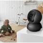Miniatura de TP-Link Tapo C211 Cámara de Seguridad Interior 2K Pan/Tilt para Monitoreo de Bebés y Mascotas, Audio Bidireccional, Almacenamiento en Nube y Tarjeta SD, Negro