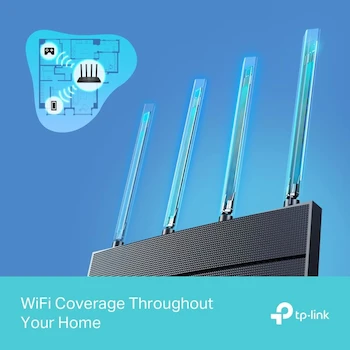 Imagen 3 de TP-Link Archer AX21 Router WiFi 6 AX1800 de Doble Banda Negro