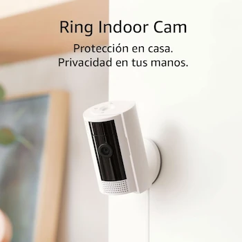 Imagen de referencia para Ring Indoor Cam (2da Generación) con Enchufe - Cámara de Seguridad Interior Plug-In Blanco