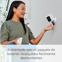 Miniatura de Ring Spotlight Cam Plus Battery - Cámara de Seguridad Inalámbrica con Batería Recargable, Luces LED de Enfoque, Color Blanco