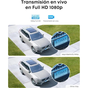 Imagen 3 de eufy Security 2C Kit de 2 Cámaras de Seguridad Exterior Inalámbricas Blanco (Modelo T81111D1 / T8111)