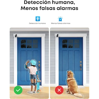 Imagen 5 de eufy Security 2C Kit de 2 Cámaras de Seguridad Exterior Inalámbricas Blanco (Modelo T81111D1 / T8111)