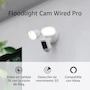 Miniatura de Ring Floodlight Cam Wired Pro - Cámara de Seguridad Exterior Cableada con Reflectores, Audio Bidireccional, Vista Aérea Bird’s Eye View, Radar 3D Motion Detection, HDR 1080p, Color Blanca
