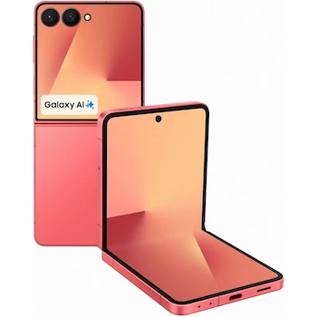 Imagen alusiva al producto Samsung Galaxy Z Flip7 512GB Coral Red Desbloqueado Versión México