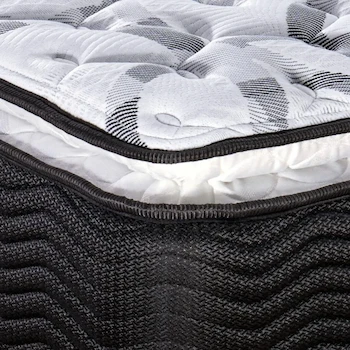 Imagen 3 de Colchón Matrimonial América Delta Ortópédico con Euro Pillow Top Gris con Azul