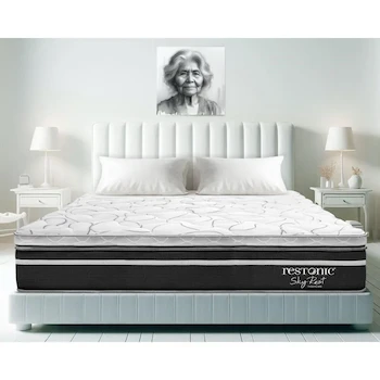 Imagen 3 de Colchón King Size Restonic Sky Rest Ortopédico con Euro Top