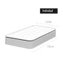 Miniatura de Colchón Individual América London Matrimonial Resortes Pocket 18 cm