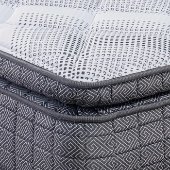 Imagen 3 de Colchón Matrimonial América Performance Restonic Talla Matrimonial Color Gris con Blanco