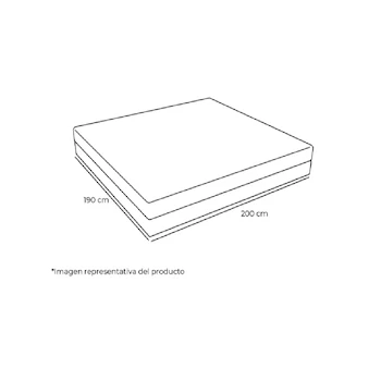 Imagen 5 de Set de Colchón y Box Spring Air Anniversary King Size