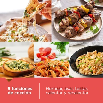 Imagen 3 de Black+Decker Horno Tostador 4 Rebanadas con Tecnología EvenToast TO4130-1SDLA