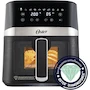Miniatura de Oster Freidora de Aire Digital 4 Litros con Recubrimiento Oster DiamondForce, Ventana de Visualización, Luz Interna, 10 Programas Automáticos, Modelo B0DKXY1RMP