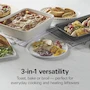 Miniatura de Hamilton Beach 31401 Horno Tostador Eléctrico de 4 Rebanadas en Acero Inoxidable, Plateado, Capacidad 12 Litros