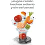 Miniatura de T-fal Extractor de Jugos Frutelia Plus ZE3708MX Negro/Gris con Jarra de 950 ml