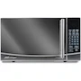 Miniatura de Microondas X 0.7 pies cúbicos MWD020E-PLATA Plata Acabado Espejo Mirage