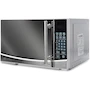 Miniatura de Microondas X 0.7 pies cúbicos MWD020E-PLATA Plata Acabado Espejo Mirage
