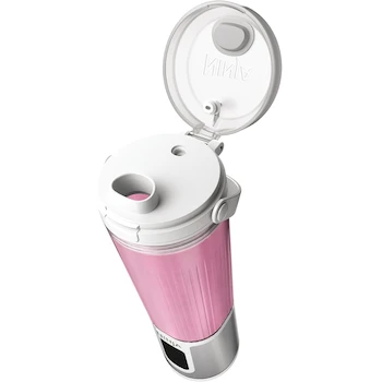 Imagen 4 de Ninja Blast BC151WH Batidora Personal Portátil Inalámbrica Blanca con Vaso de 18 oz y Carga USB-C