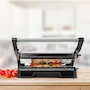 Miniatura de TAURUS TOSTARE 180° Tostadora Panini y Parrilla Eléctrica de Contacto con Apertura 180° Acero Inoxidable