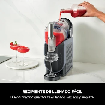 Imagen 3 de Ninja SLUSHi FS301LAA Máquina Profesional para Bebidas y Granizados Congelados con Tecnología RapidChill, 2.6 L (88 oz), 5 Programas Automáticos, Color Negro