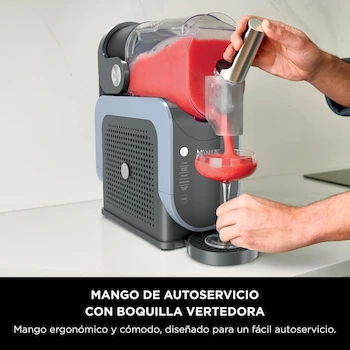 Imagen 4 de Ninja SLUSHi FS301LAA Máquina Profesional para Bebidas y Granizados Congelados con Tecnología RapidChill, 2.6 L (88 oz), 5 Programas Automáticos, Color Negro