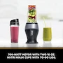 Miniatura de Ninja Fit QB3001SS Licuadora Personal Extractor de Nutrientes 700W Plata/Negro con 2 Vasos de 473 ml