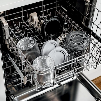 Imagen 5 de NINJA Creami NC301LAA, Máquina para Helados, Helados, Mezclas, Batidos, Sorbetes, Smoothies, 7 Programas en un Solo Toque, 2 Recipientes con Tapa, Tamaño Compacto, Plateada