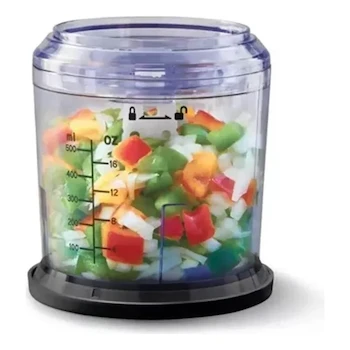 Imagen 2 de Oster FPSTFP108-013 Procesador de Alimentos Compacto Serie Manual 0.5 Litros Color Negro 200 Watts Acero Inoxidable 17 x 25 x 15 cm 971 g