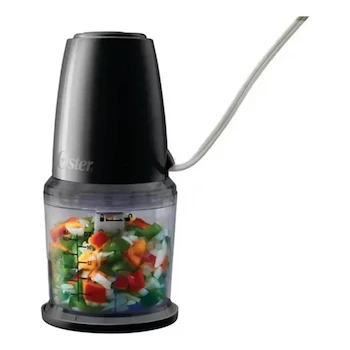 Imagen 4 de Oster FPSTFP108-013 Procesador de Alimentos Compacto Serie Manual 0.5 Litros Color Negro 200 Watts Acero Inoxidable 17 x 25 x 15 cm 971 g