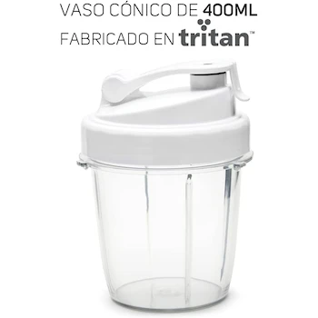Imagen 3 de TAURUS NATURAL GREEN | Procesador de Alimentos + 2 Vasos de 1 Litro y 400 ml | 600 Watts | Incluye 2 Cuchillas para Pulverizar Alimentos | 8 Piezas | Color Verde Natural